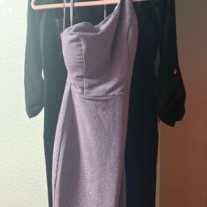 Elegant Purple Women's Dress